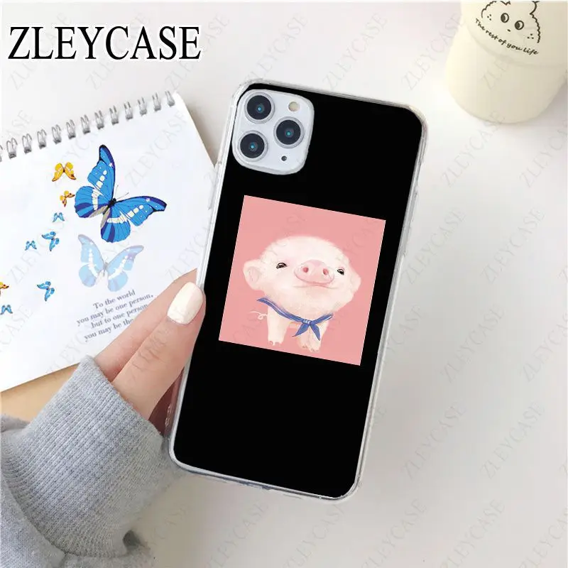 Cartoon funny Lovely Pink Pet Pig