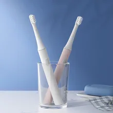 Xiaomi T100 Электрический Зубная щётка ультра sonic автоматический Зубная щётка USB Перезаряжаемые 360 градусов, что обеспечивает глубокое очищение кожи sonic Зубная щётка
