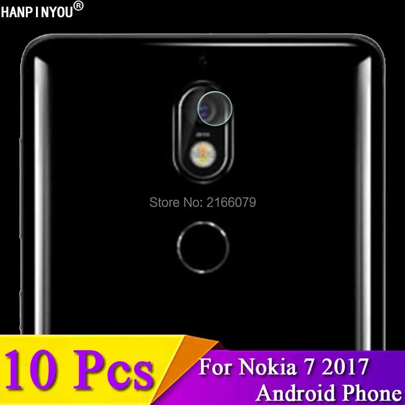 10 шт./лот для Nokia 7 2017 Android Phone Nokia7 5 2 дюйма защитный чехол объектива задней камеры