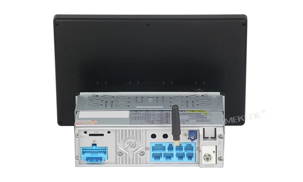 Cheap MP5-Player Octa Core 4G 64G Android9.0 Full Touch Screen Car radio for Universal Auto Multimediadvd player GPS BT WIFI IPS+DSP 4