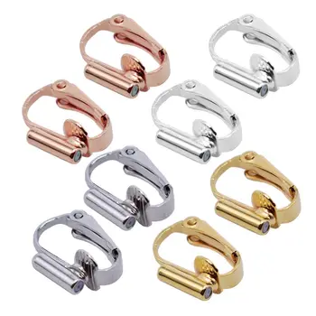 

1 Pair DIY Clip-on Earring Converters Jewelry Findings for None Pierced Ears AXYD