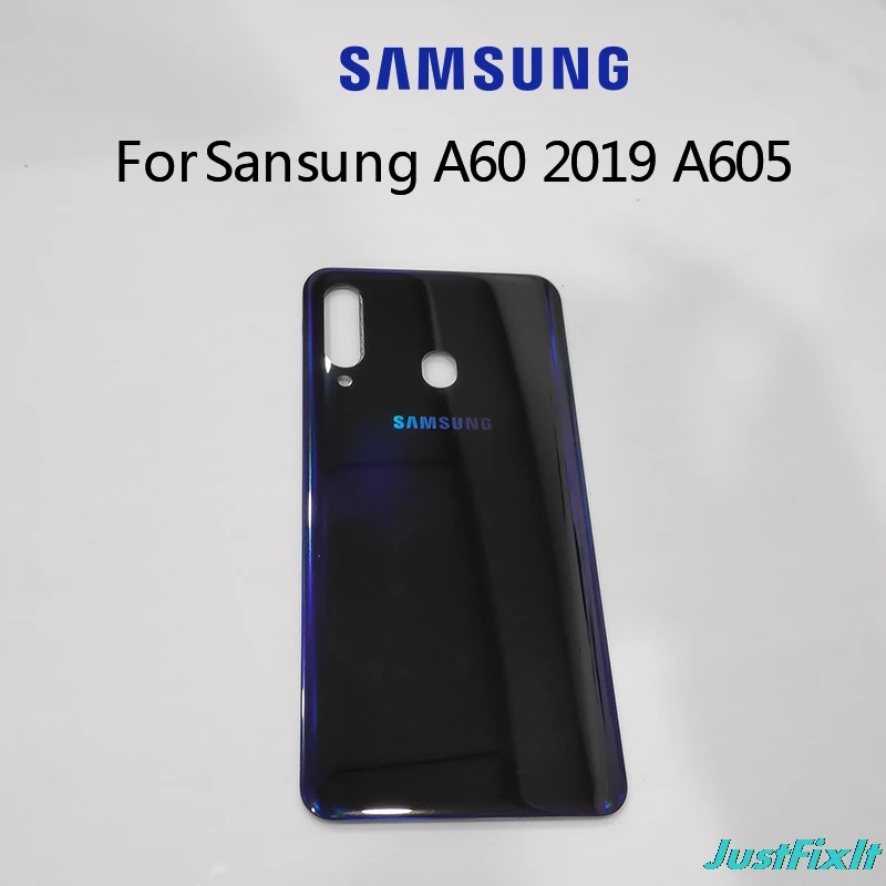 Для SAMSUNG Galaxy A60 2019 SM-A605F A605 A605F задняя крышка для аккумулятора стекла корпус чехол