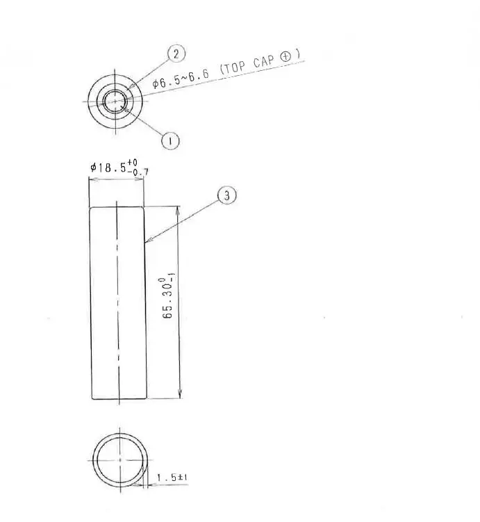 ApexWay 2900mAh 18650 Сделано в Японии аккумуляторные батареи для разрядки Panasonic NCR18650PF 8224 li-ion 3,7 V + коробка