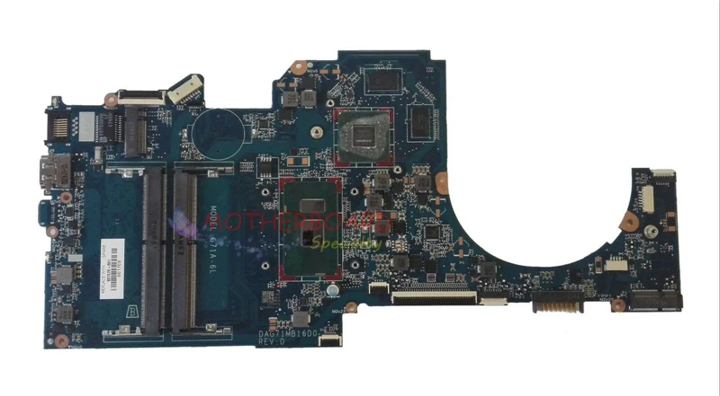 Материнская плата для ноутбука hp 15-CC с процессором I5-7200U 940M X 2GB GPU DAG71MB16D0 927270-001 927270-501 927270-601