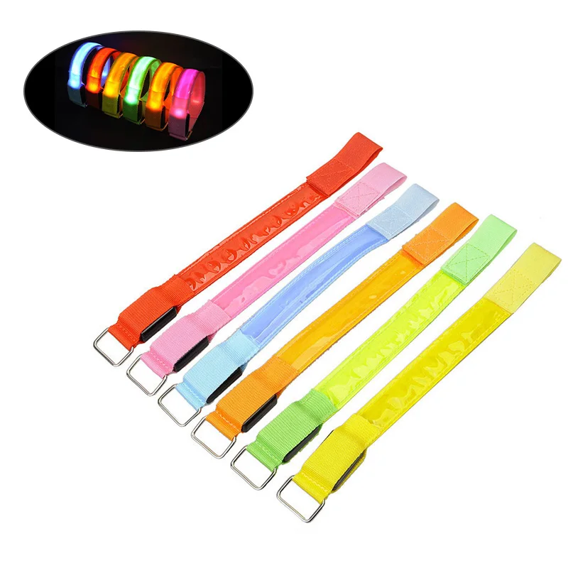 

Lighting Armbands New LED Arm Bands Night Running Led Leg Safety Bands For Cycling/Skating/Party/Shooting/Jogging Outdoor Tools