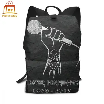 

Linkinpark Backpack A Tribute Of Love Backpacks Man - Woman High quality Bag Trend Pattern Student Shopper Multi Pocket Bags