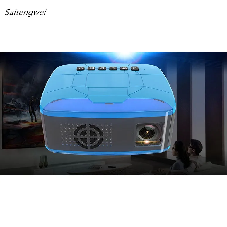 HD 1080P Мини Proyektor Portabel Rumah светодиодный Proyektor untuk Anak-anak, Mendukung HDMI USB ноутбук ПК