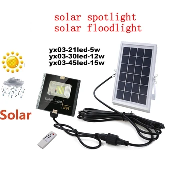 

LED Solar Street Light Garden Security Lamp Outdoor Light Waterproof Energy Saving Wall Lamp remote timer split mount indoor hom