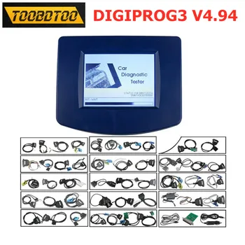 

Full Set Digiprog 3 V4.94 Mileage Correct Tool Odometer Programmer Digiprog3 V4.94 With Normal Chip and FTDI FT232BL&93C46 Chip