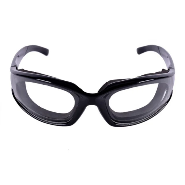 Кухонные гаджеты без тумана без слез лук очки барбекю очки для защиты глаз очки без слез кухонные аксессуары - Цвет: black