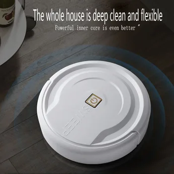 

3 in 1 Self Navigated Smart Robot Automatic Sweeper Sensor Edge Wet Mop Automatic Dry Wet Sweeping
