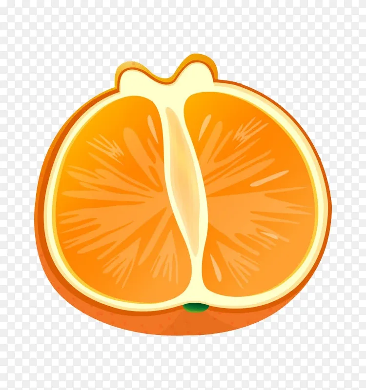 血橙葡萄柚果蔬手绘半分离葡萄柚png图片素材免费下载 图片编号 Png素材网