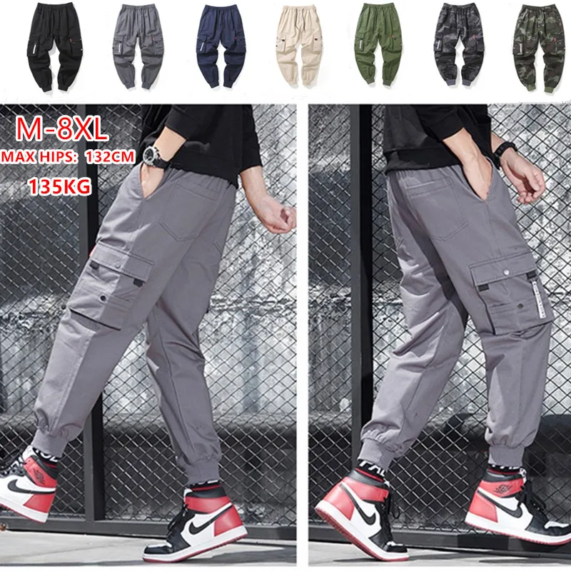 Брюки карго мужские много карманов хлопок камуфляж Pantalones тактические Militar Jogger