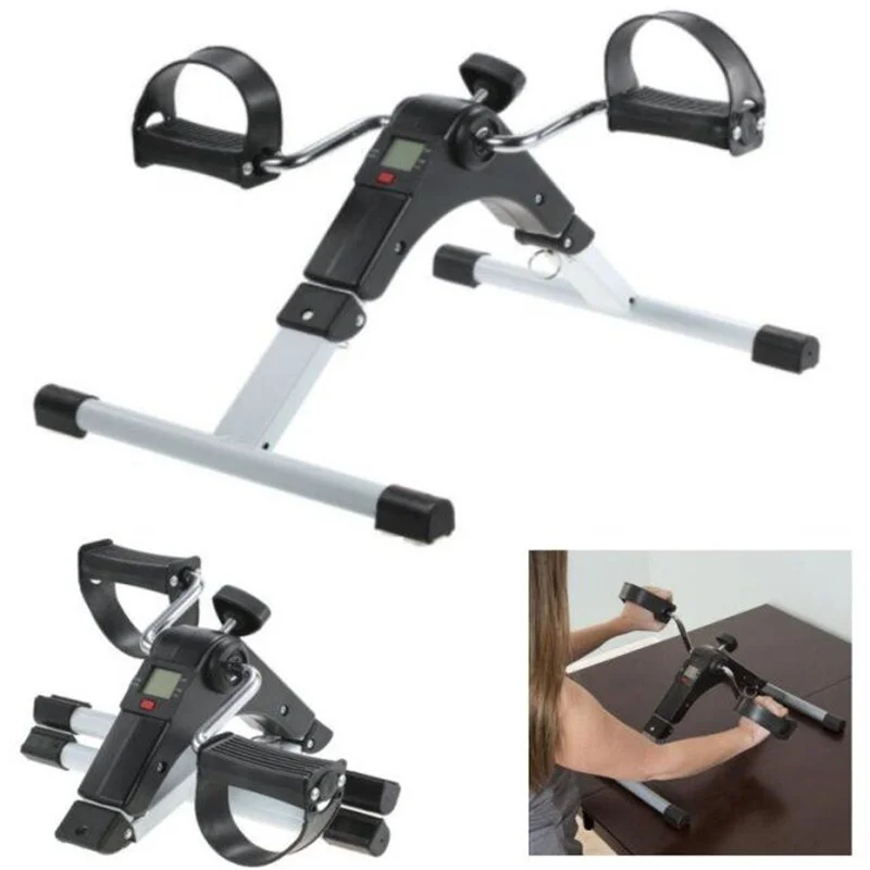 Exercise Bike Trainer Home Office Foldable Rehabilitation Training Exercise Bicycle Spinning Bike Gym Fitness