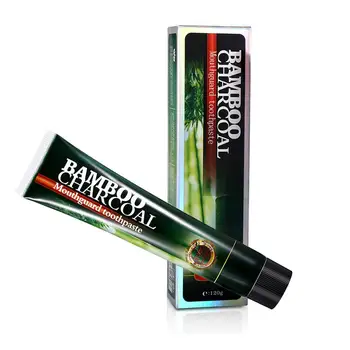 

Activated Bamboo Charcoal Sensitivity Toothpaste Whitening Aloe Vera Essence Against Cavities Toothpaste Stain Removal Oral Care