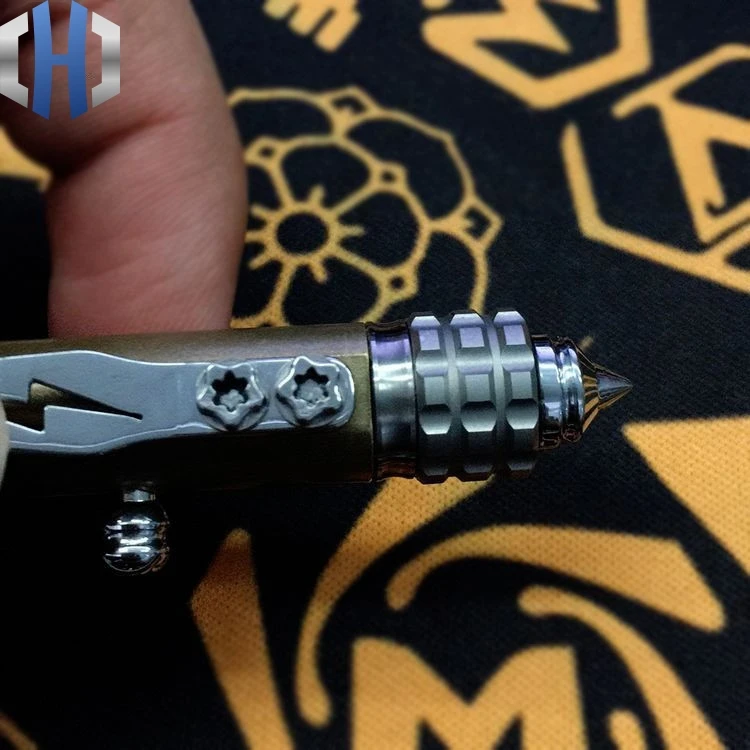 EDC тактическая ручка письменная ручка наружная Самозащита разбитое окно многофункциональная ручка