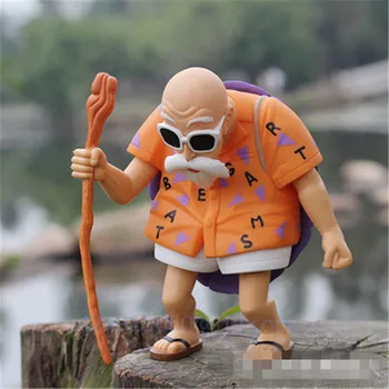 

25CM Anime Master Roshi Dragon Ball Kame Sennin Casual Fashion PVC Action Figure Model Collectible Toy Statue Free Shipping G501