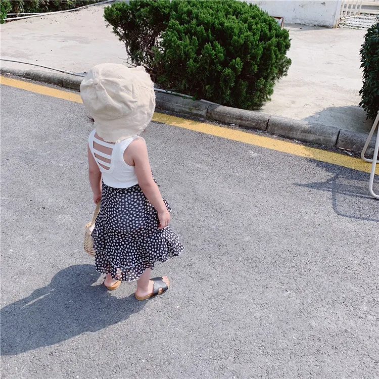 

You gato negro mi 2019 Summer New Style Korean-style Trend Immortal Leopord Pattern Mid-length Child Skirt