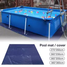 Hot Sale Large Size Swimming Pool Round Ground Cloth Lip Cover Dustproof Floor Cloth Mat Cover for Outdoor Villa Garden Pool