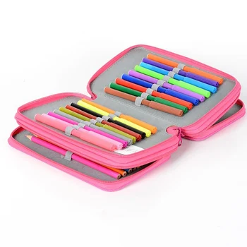 

3-layer Large-capacity Pencil Case Colorful Kawaii Multi-function Pen Box Office School Stationery