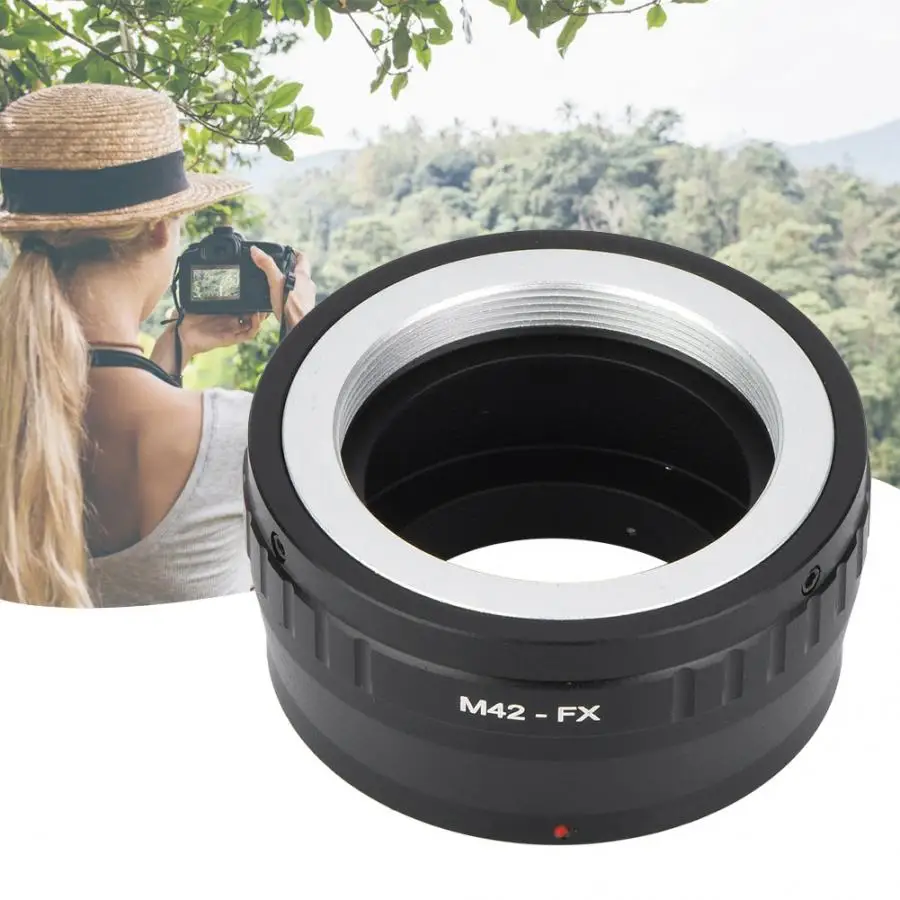 Держатель для объектива M42-FX металлическое Крепление для объектива переходное кольцо для M42 крепление для объектива для Fujifilm FX беззеркальная камера аксессуары для камеры