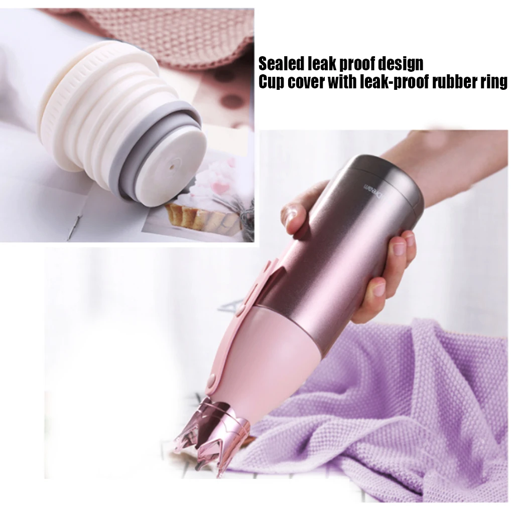 Crown Portable Stainless Steel thermos cup Vacuum Flask Outdoor Water Bottle Camping Sports Bottle Car Water 1 Crown Portable Stainless Steel thermos cup Vacuum Flask Outdoor Water Bottle Camping Sports Bottle Car Water 4