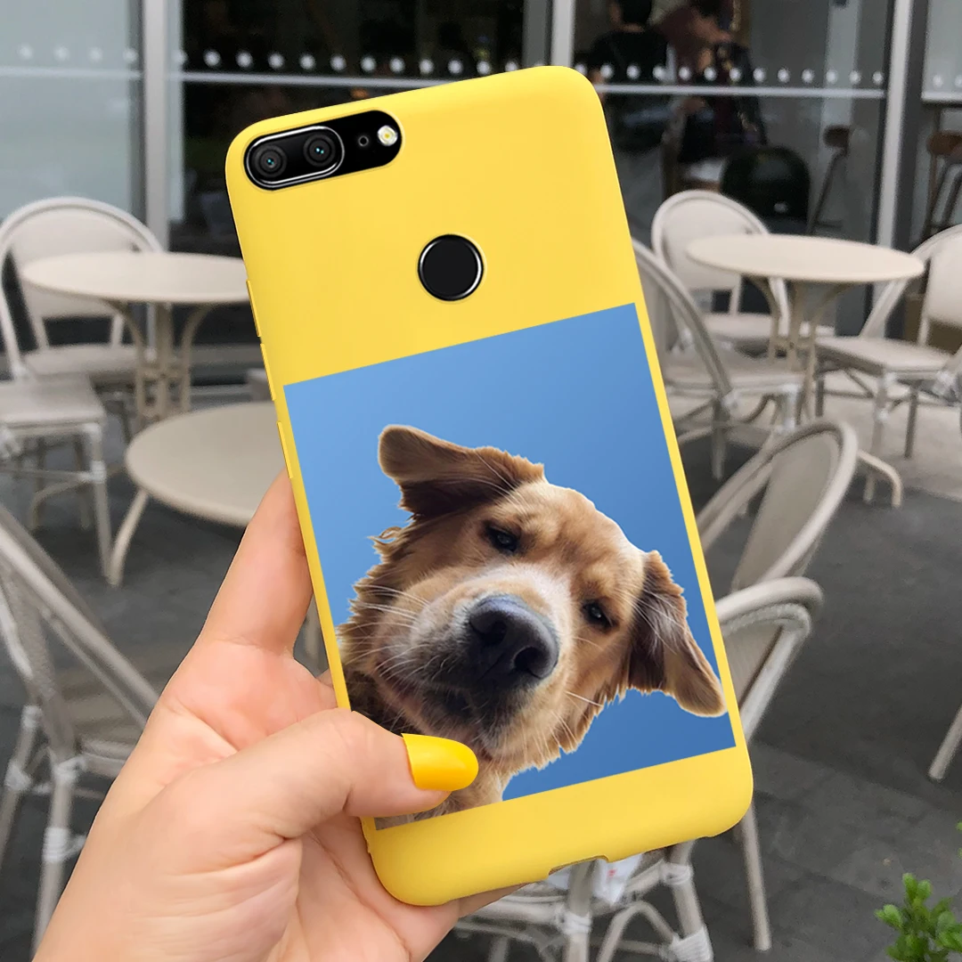 Cute Bee and Butterfly Soft Silicone Phone Case for Honor 9 Lite - Stylish Back Cover