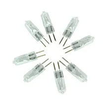 50 шт./лот галогенная G5.3 светильник 120V 35W лампы противотуманных фар Противотуманные фары 3000k белая галогенная лампа светодиодный Замена