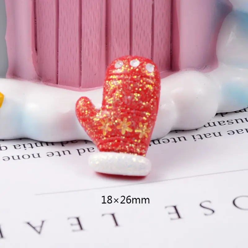 35pcs Mixed Resin Merry Christmas Series Flatback Embellishments Scrapbook Photo Decor DIY Craft