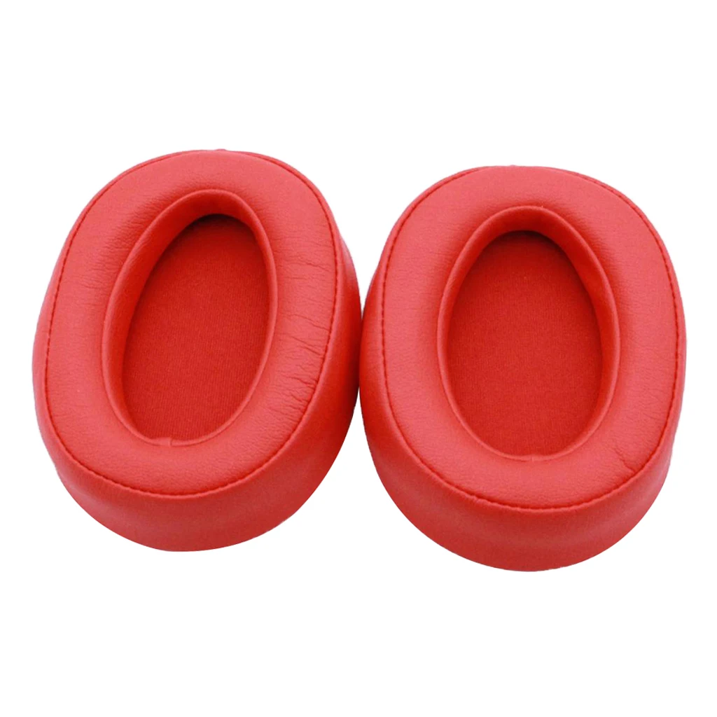 Запасные подушечки для наушников наволочки для sony MDR-100ABN/MDR-100AAP MDR-100A наушников красные Мягкая комфортная губчатая