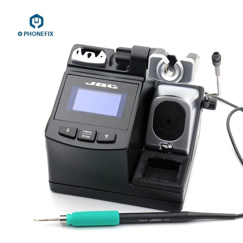  PHONEFIX Original JBC CD-2SHE Precision Soldering Station with T210-A Handle for Motherboard Solder