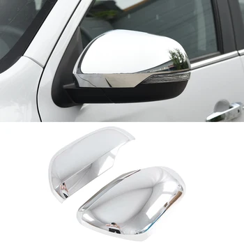 

for Mitsubishi Pajero Sport Montero Shogun Sport 2016-2020 ABS Side Rearview Mirrors Decorative Cover Trim 2pcs Car Accessories