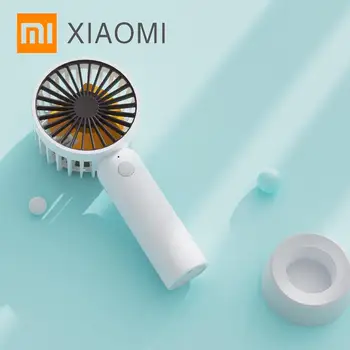 

Xiaomi Mijia Mini USB Fan Portable Handheld Small Fan Office Gadgets Rechargeable White Outdoor Summer Cooler Cooling Fan