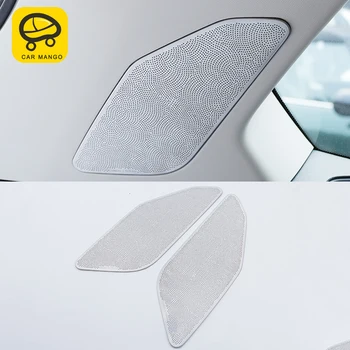 

CarManGo for BMW X5 G05 2019 Car Styling Rear Door Trunk Loudspeaker Sound Cover Trim Frame Sticker Interior Accessories