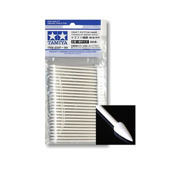 

NEW Tamiya 87107 Craft Cotton Swab Triangular Medium 50pcs