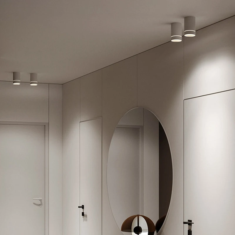 Surface Mounted Ceiling Downlight Lamp Spotlight 5/10/15w Cob Led Spot Lights Ceiling Fixtures Lighting For Bedroom Kitchen Home led downlight,recessed ceiling spotlight,ceiling lamps