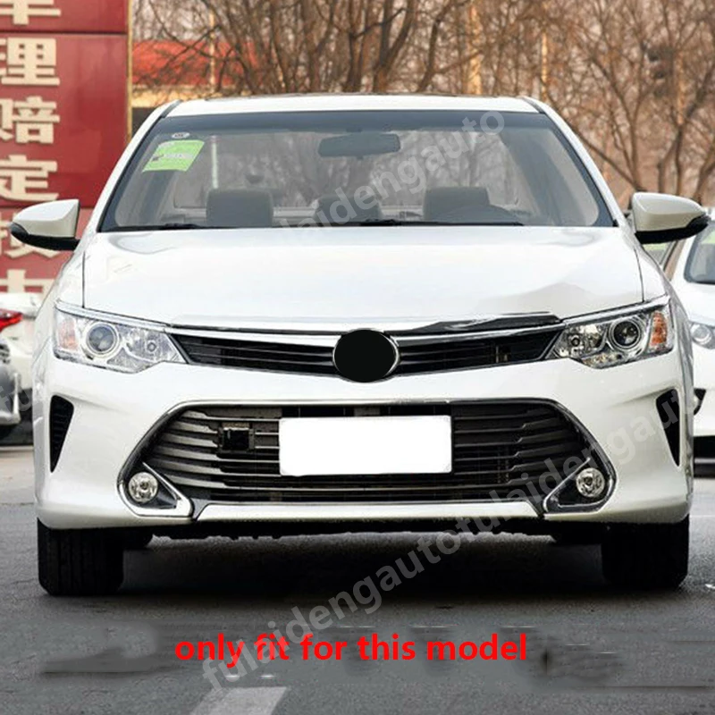 1 шт. для Toyota Camry- ABS хромированный задний бампер Нижняя губная накладка автомобильные аксессуары
