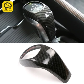

CarManGo Car Accessories Gear Shift Knob Top Head Trim Frame Cover Sticker Interior Decoration Molding for BMW X1 F48 2016-2020