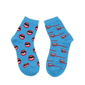 

Sagace Socks Winter Print Socks Ladies Funny Printed Socks Cotton Casual Skateboard Socks Comfortable Hipster Socks Calcetines