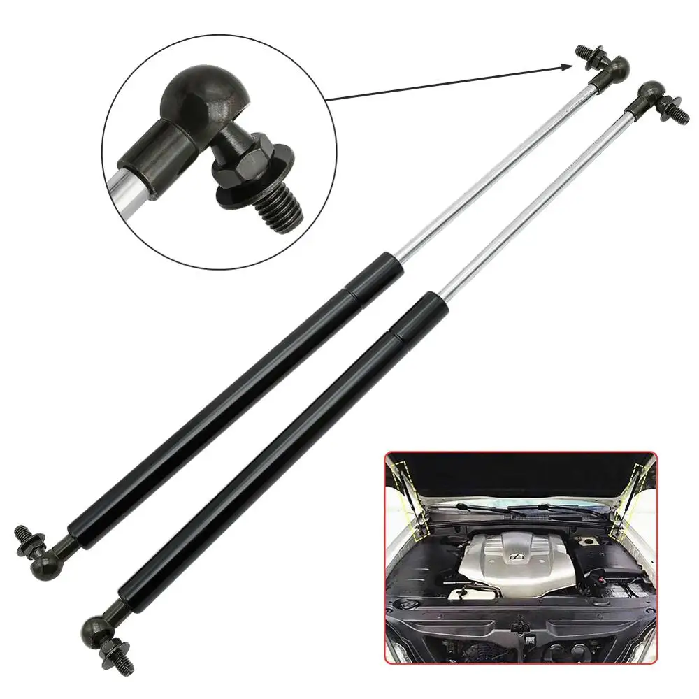 

Car Gas Shock Hood Shock Lift Support Stainless Steel Hydraulic Rod Car Accessories For Toyota 4RUNNER LEXUS GX470 2003-2009
