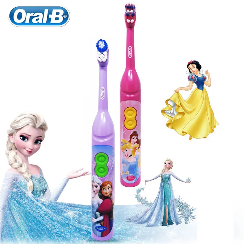 Oral B Electric Toothbrush Special for Children Gum Care Oral Clean Rotary Vibration Soft Bristle Battery Powered Tooth Brush Oral B Electric Toothbrush Special for Children Gum Care Oral Clean Rotary Vibration Soft Bristle Battery Powered Tooth Brush