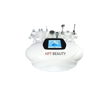 

High Frequency Vacuum RF Hydrogen Oxygen Spray Gun Skin Scrubber Multi-functional Facial Beauty Skin Care Machine