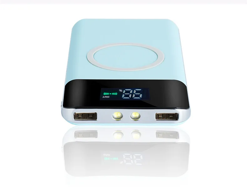 Xiaomi 30000 мАч QI Беспроводное зарядное устройство банка мощности для iPhone samsung PD+ QC3.0 Быстрая зарядка USB внешний аккумулятор