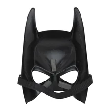 Новая маска Бэтмена маска на пол-лица для Хэллоуина черные маски для вечеринки-маскарада Супермен Косплей Карнавальная маска Бэтмен Маска Костюмные принадлежности Горячая
