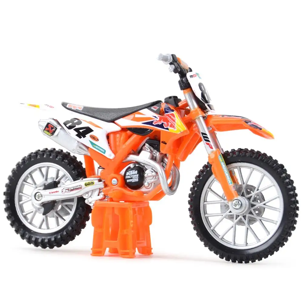 Bburago 1:18 2018 KTM-450 SX-F Gyártóhely Feltét Statikai meghalni Öntés vehicles collectible Motorbicikli manöken toys