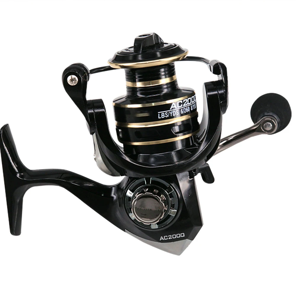 All-Metal 5.2:1 AC2000-7000 Rocker Fishing Reel Spool Spinning Reel sea fishing Accessories wheel 8KG Max Drag Stainless Steel All-Metal 5.2:1 AC2000-7000 Rocker Fishing Reel Spool Spinning Reel sea fishing Accessories wheel 8KG Max Drag Stainless Steel