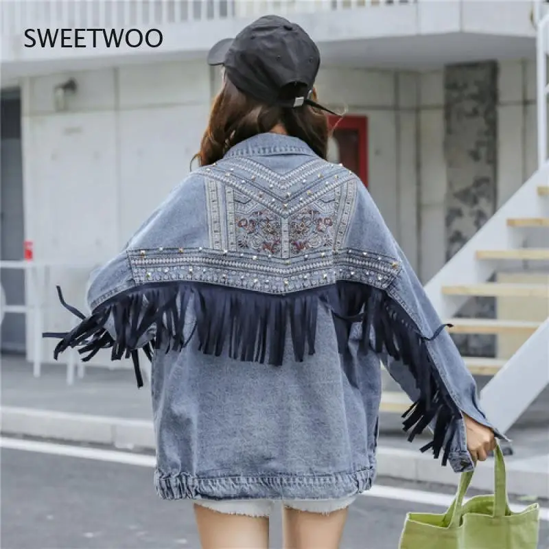 denim-jacket-korean-floral-embroidery-suede-fringe-loose-chaquetas-mujer-coat-long-sleeve-outerwear-jacket-women