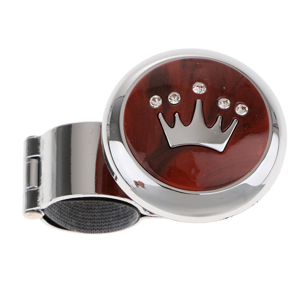 Steering Wheel Aid Power Handle Assister Spinner Knob For Car Truck 65x45mm
