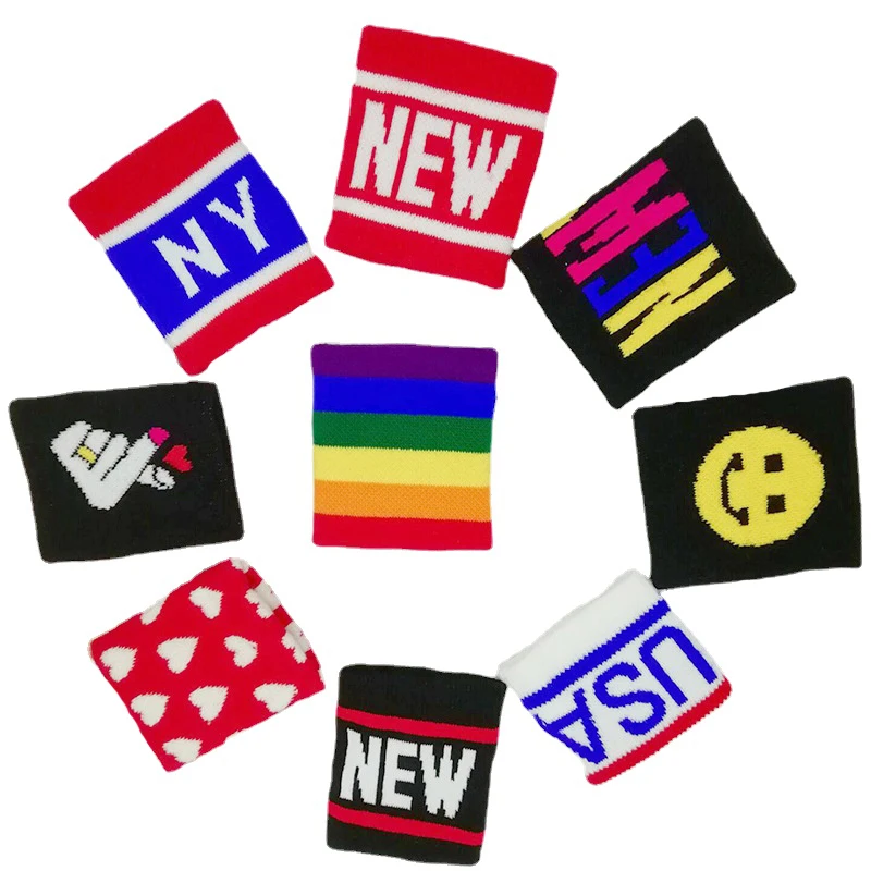 1pcs Tennis Wristband Support Wristband Stripe Daily Sports Running Weightlifting Badminton Football Outdoor Protective Gear wrist support wrist sweatband