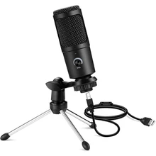 

USB Microphone Professional Condenser Microphones For PC Computer Laptop Recording Studio Singing Gaming Streaming Mikrofon